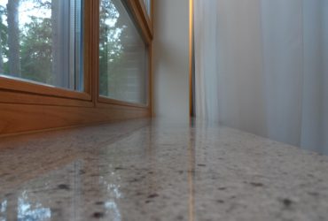 Window sills made of natural stone